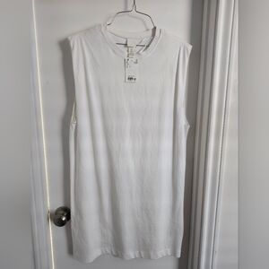 H&M White dress shirt/ top  size small